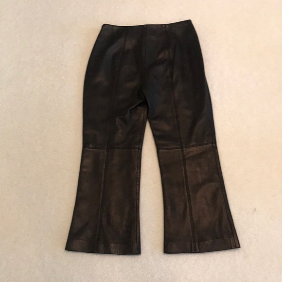 ESCADA LEATHER PANTS - Picture 3 of 7